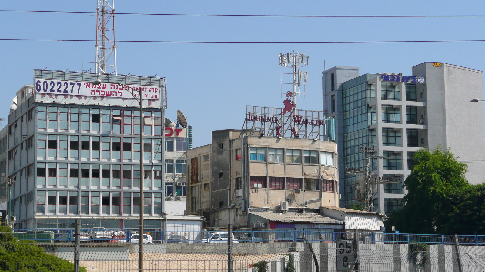 รูปถ่าย อิสราเอล(Israel) จากเทลอาวีฟไปท่าอากาศยานเบนกูเรียน(Tel Aviv to Ben Gurion Airport) 2007-06 26