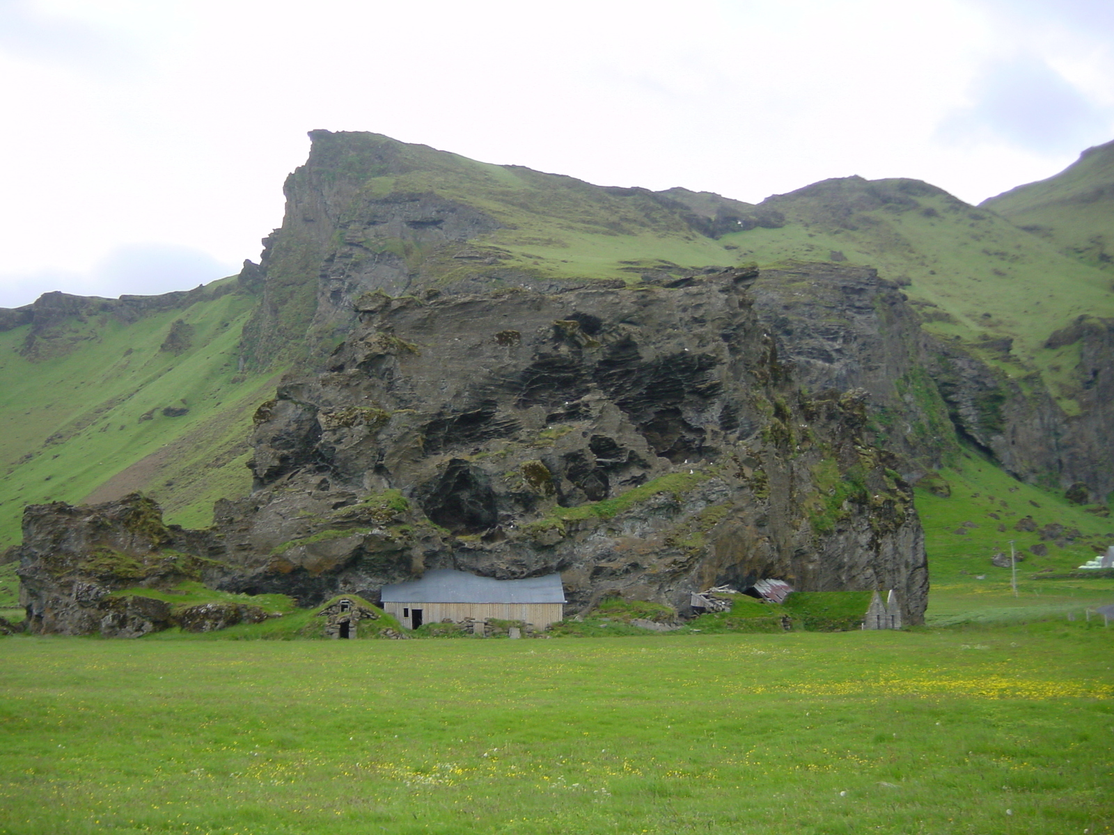 รูปถ่าย ไอซ์แลนด์(Iceland) ถนนหมายเลข 1 จากวีกไปสโกการ์(Road 1 vik to skogar) 2003-06 4