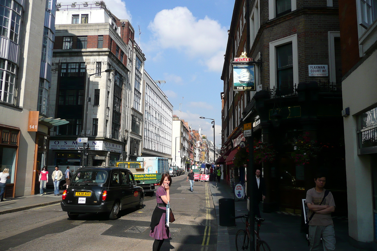 รูปถ่าย อังกฤษ(United Kingdom) ลอนดอน(London) ถนนวอร์ดอร์(Wardour Street) 2007-09 6