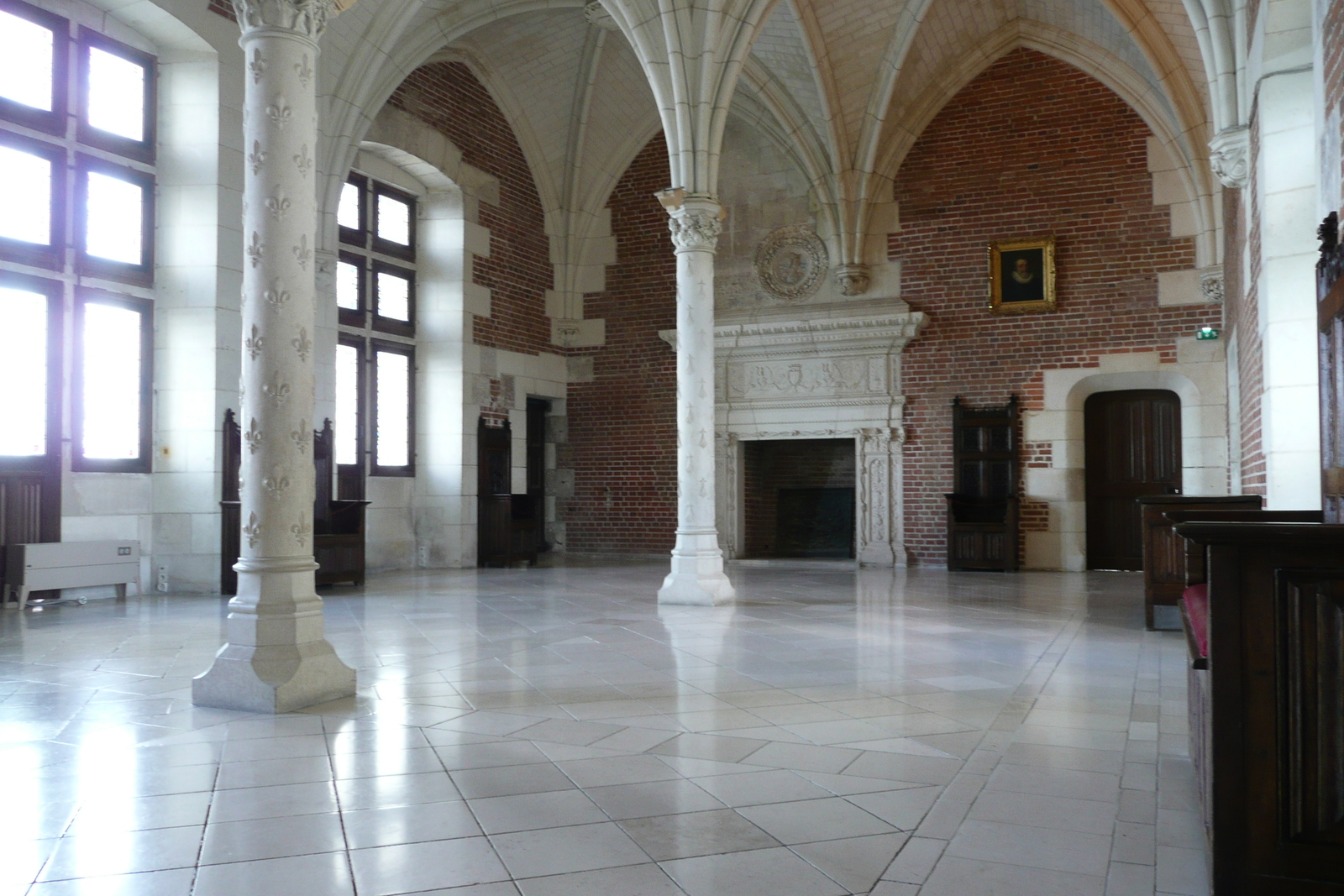 รูปถ่าย ฝรั่งเศส(France) อ็องบวซ(Amboise) ปราสาทอ็องบวซ(Amboise Castle) 2008-04 18