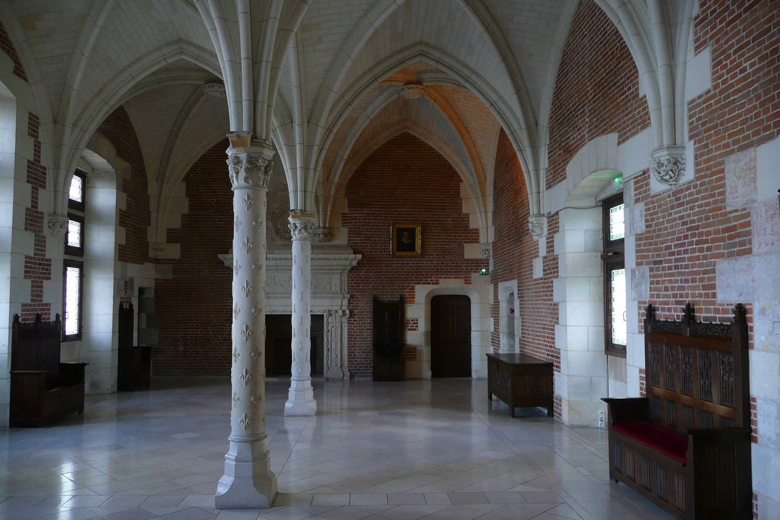 รูปถ่าย ฝรั่งเศส(France) อ็องบวซ(Amboise) ปราสาทอ็องบวซ(Amboise Castle) 2008-04 1