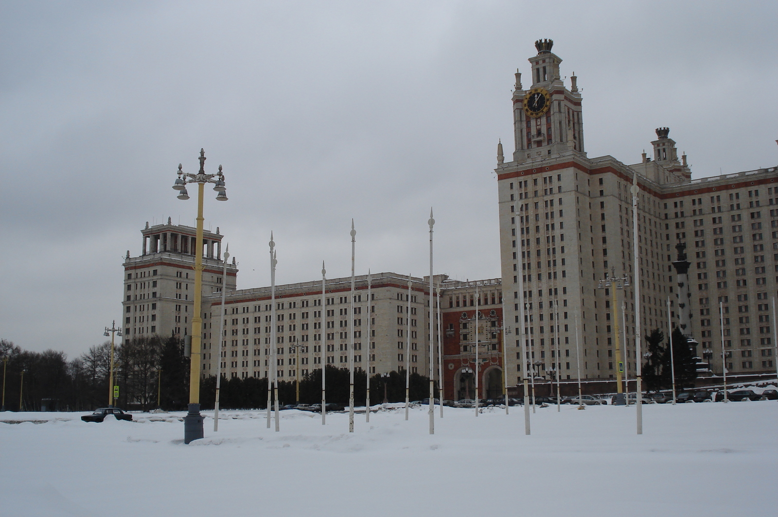 รูปถ่าย รัสเซีย(Russia) มอสโก(Moscow) มหาวิทยาลัยแห่งรัฐมอสโก(Moscow State University) 2006-03 6
