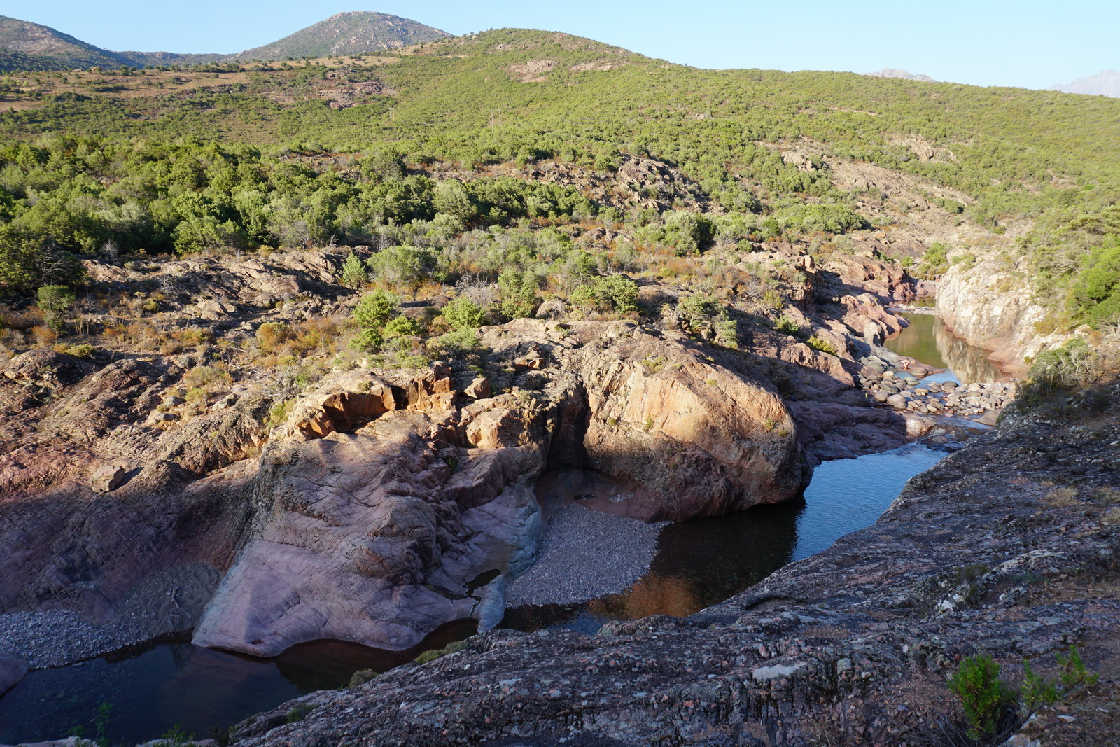 รูปถ่าย ฝรั่งเศส(France) คอร์สิคา(Corsica) แม่น้ำฟังโก(Fango river) 2017-07 0