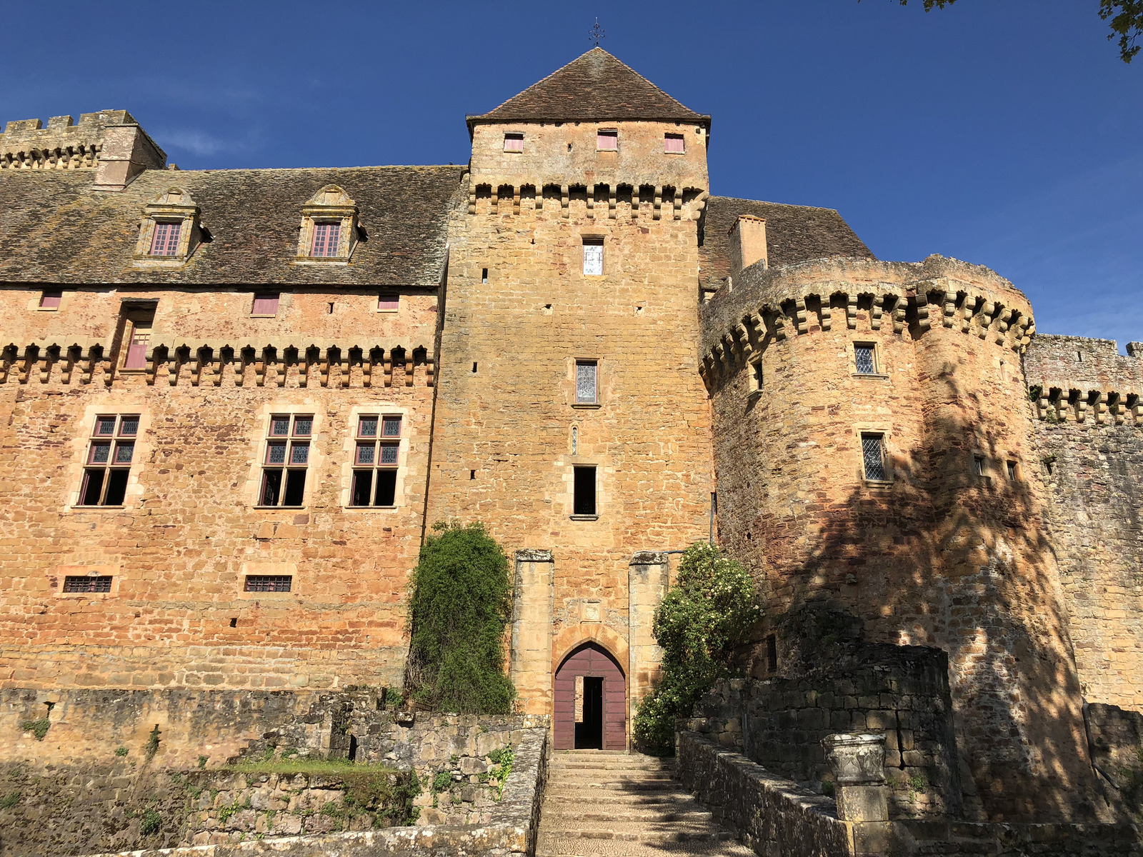 รูปถ่าย ฝรั่งเศส(France) ปราสาทกัสแตลโนเบรอเตอนู(Castelnau Bretenoux Castle) 2018-04 128