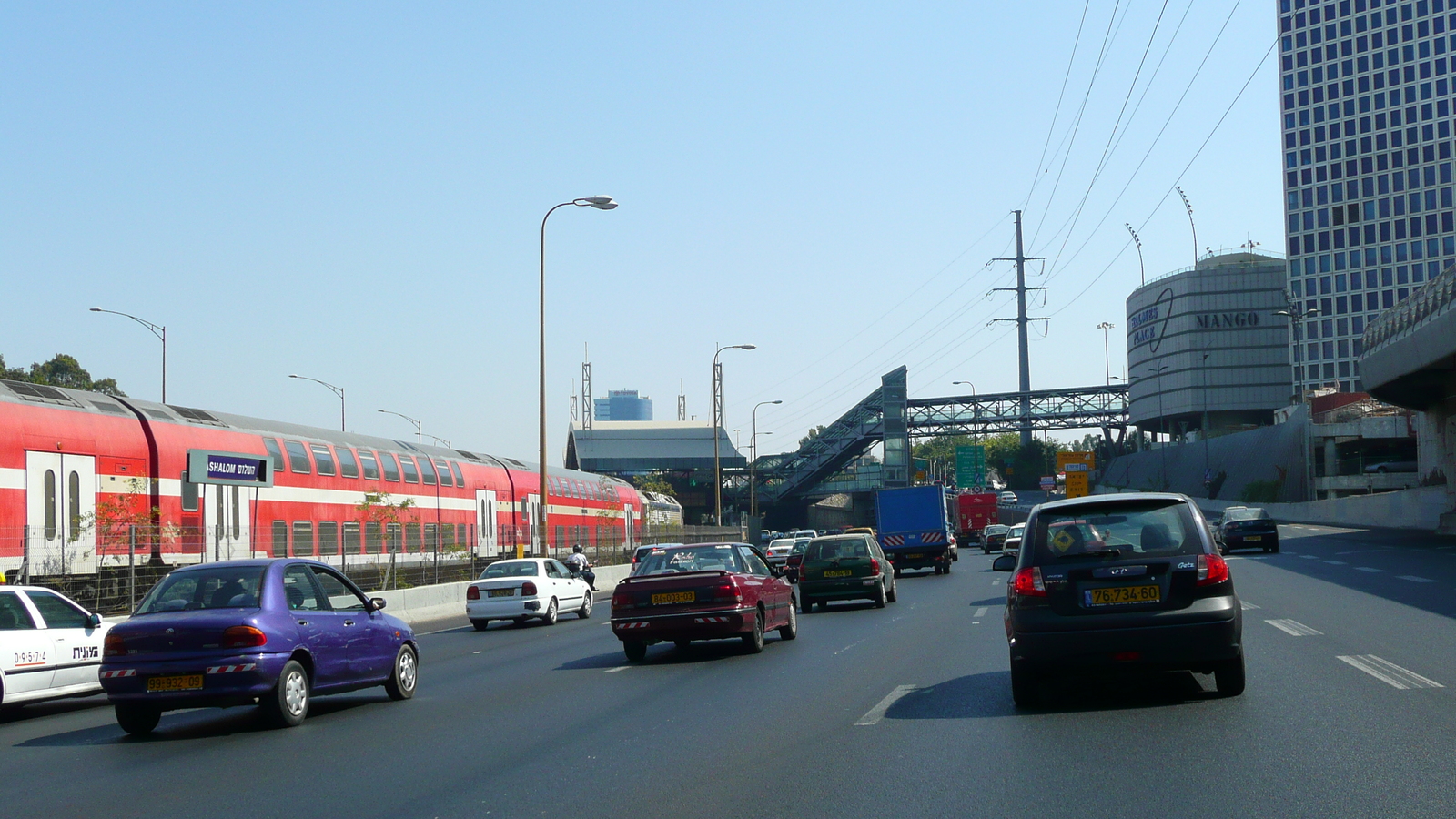 รูปถ่าย อิสราเอล(Israel) จากเทลอาวีฟไปท่าอากาศยานเบนกูเรียน(Tel Aviv to Ben Gurion Airport) 2007-06 4