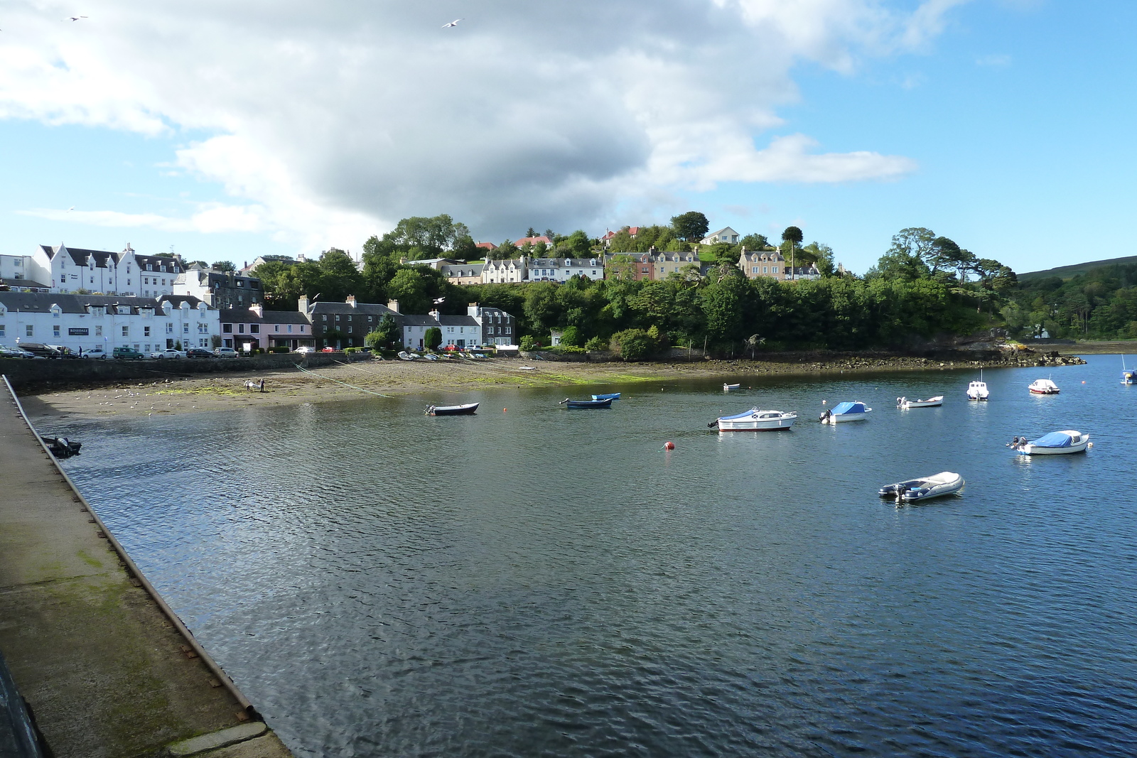 รูปถ่าย อังกฤษ(United Kingdom) เกาะสกาย(Skye) พอร์ทรี(Portree) 2011-07 11