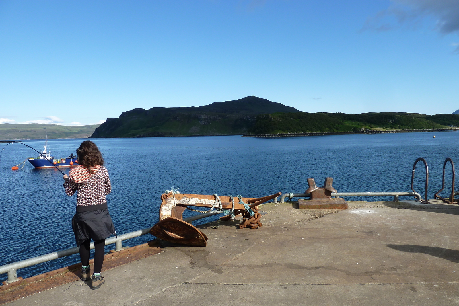 รูปถ่าย อังกฤษ(United Kingdom) เกาะสกาย(Skye) พอร์ทรี(Portree) 2011-07 19