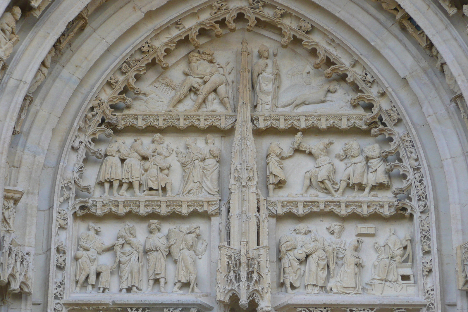 รูปถ่าย ฝรั่งเศส(France) บูร์ฌ(Bourges) มหาวิหารบูร์ฌ(Bourges Cathedral) 2008-04 30