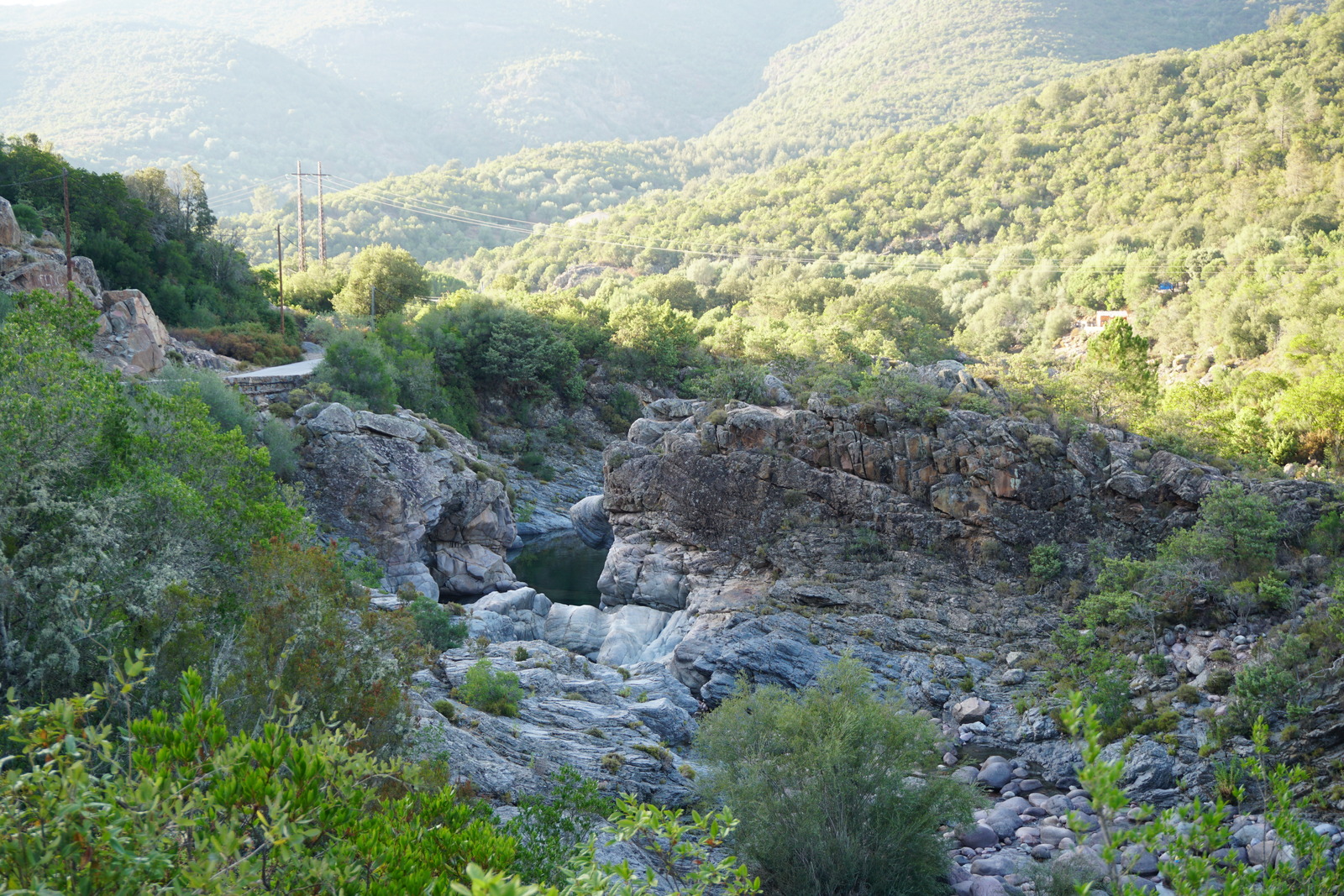 รูปถ่าย ฝรั่งเศส(France) คอร์สิคา(Corsica) แม่น้ำฟังโก(Fango river) 2017-07 14