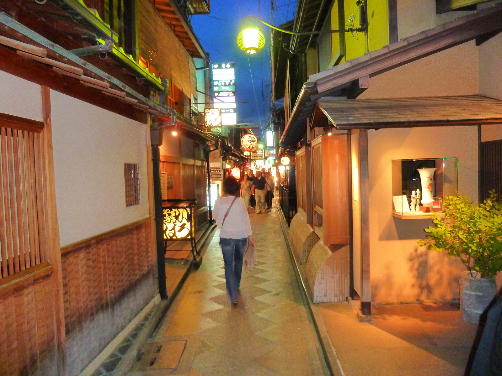 รูปถ่าย ญี่ปุ่น(Japan) เกียวโต(Kyoto) ถนนปนโตะโจ(Pontocho) 2010-06 7