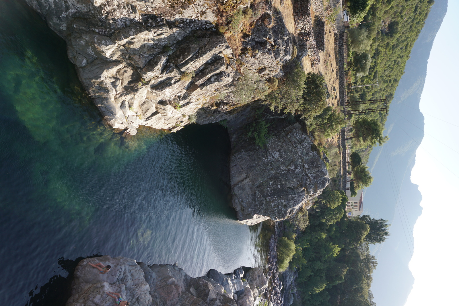 รูปถ่าย ฝรั่งเศส(France) คอร์สิคา(Corsica) แม่น้ำฟังโก(Fango river) 2017-07 17