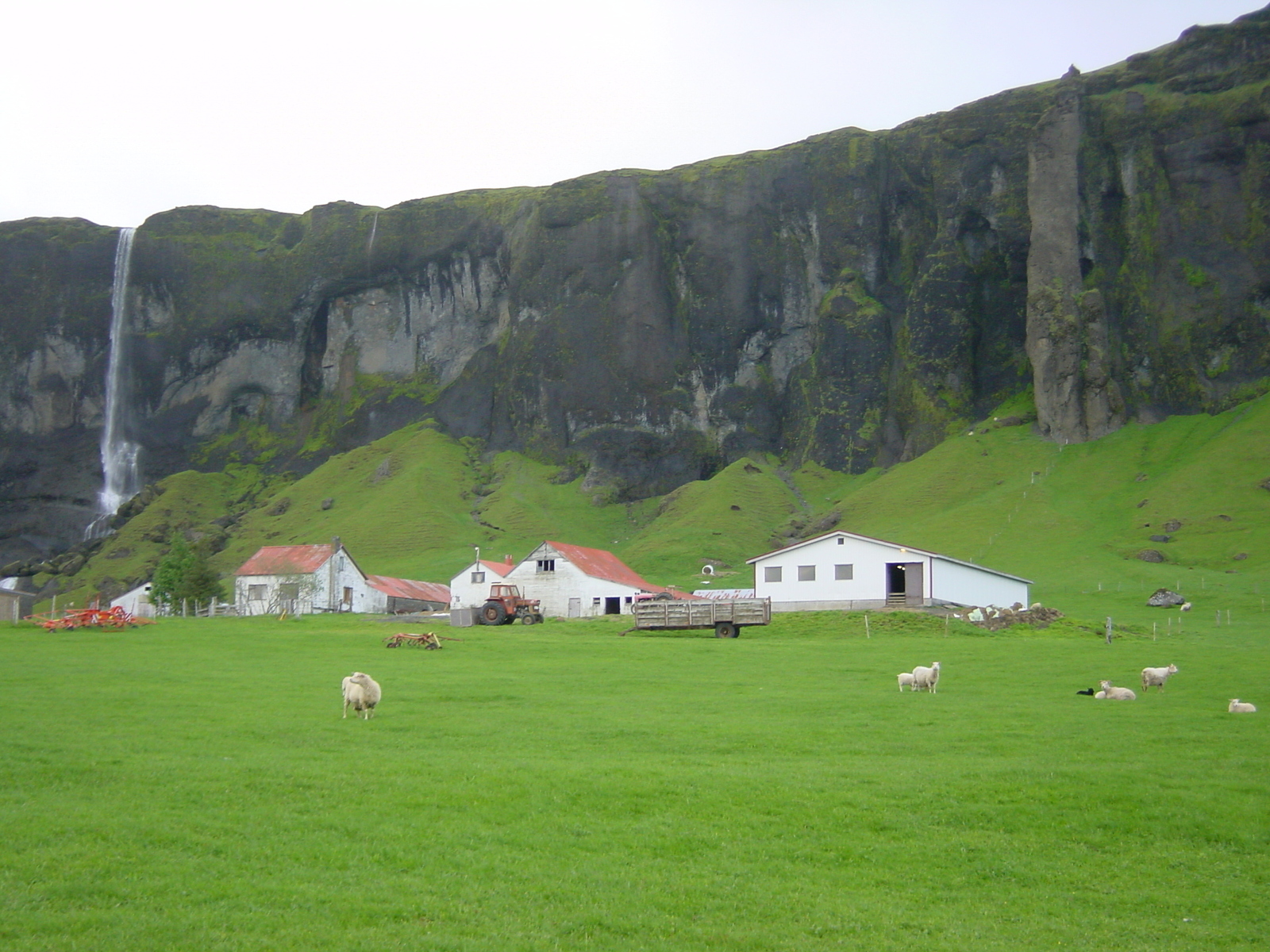 รูปถ่าย ไอซ์แลนด์(Iceland) ถนนหมายเลข 1 จากโยกุลซาร์เลานไปวีก(Road 1 Jokulsarlon to vik) 2003-06 8