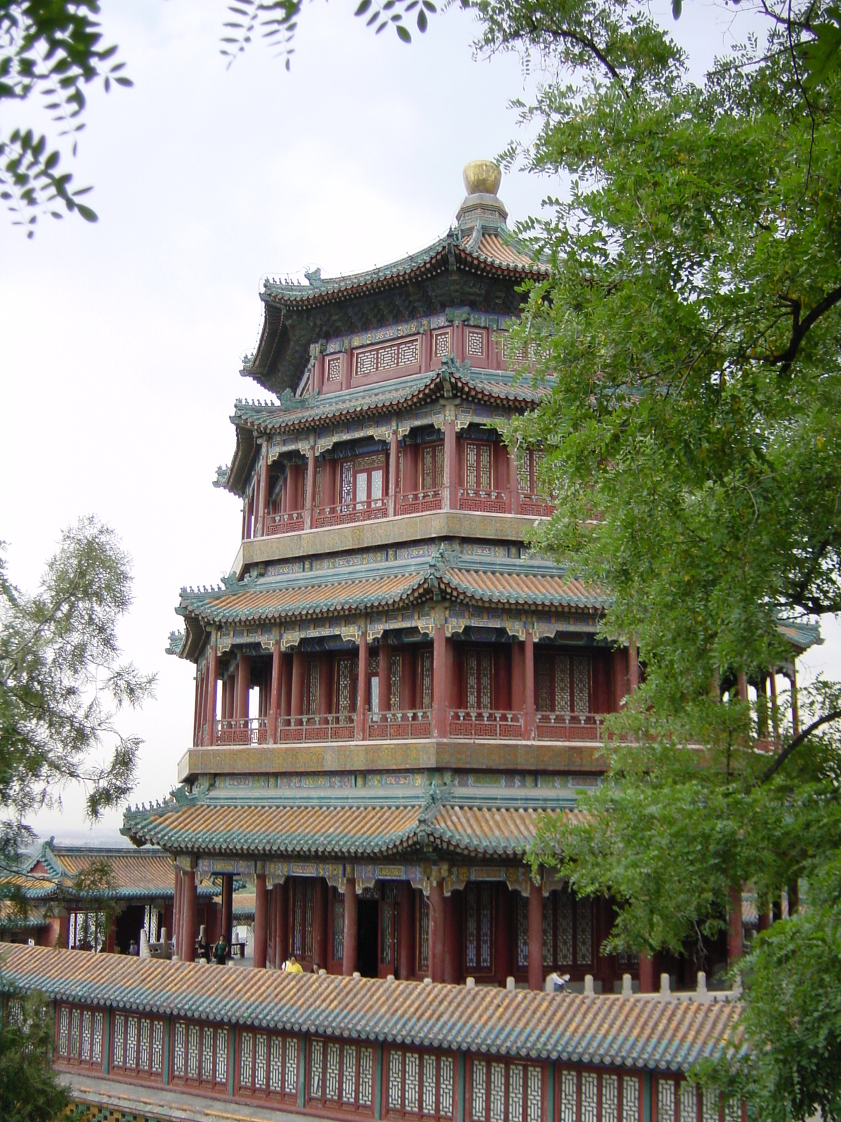 รูปถ่าย จีน(China) ปักกิ่ง(Beijing) พระราชวังฤดูร้อน(Summer Palace) 2002-05 47