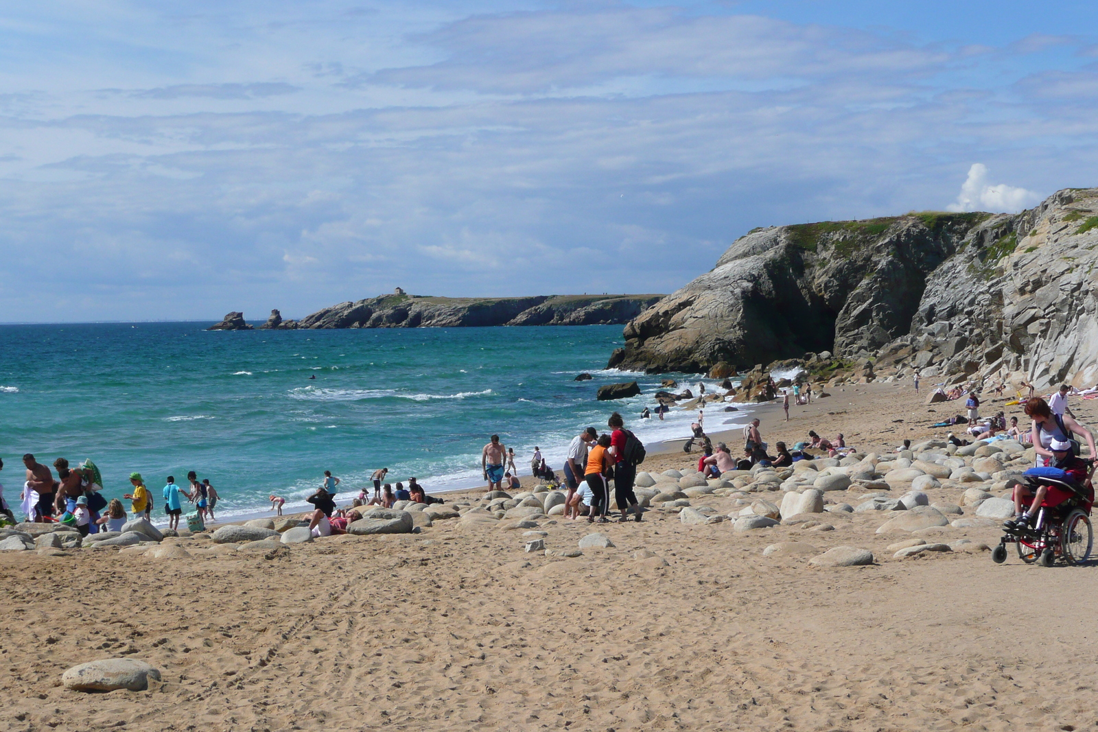 รูปถ่าย ฝรั่งเศส(France) คาบสมุทรกีเบอรง(Quiberon peninsula) 2008-07 46
