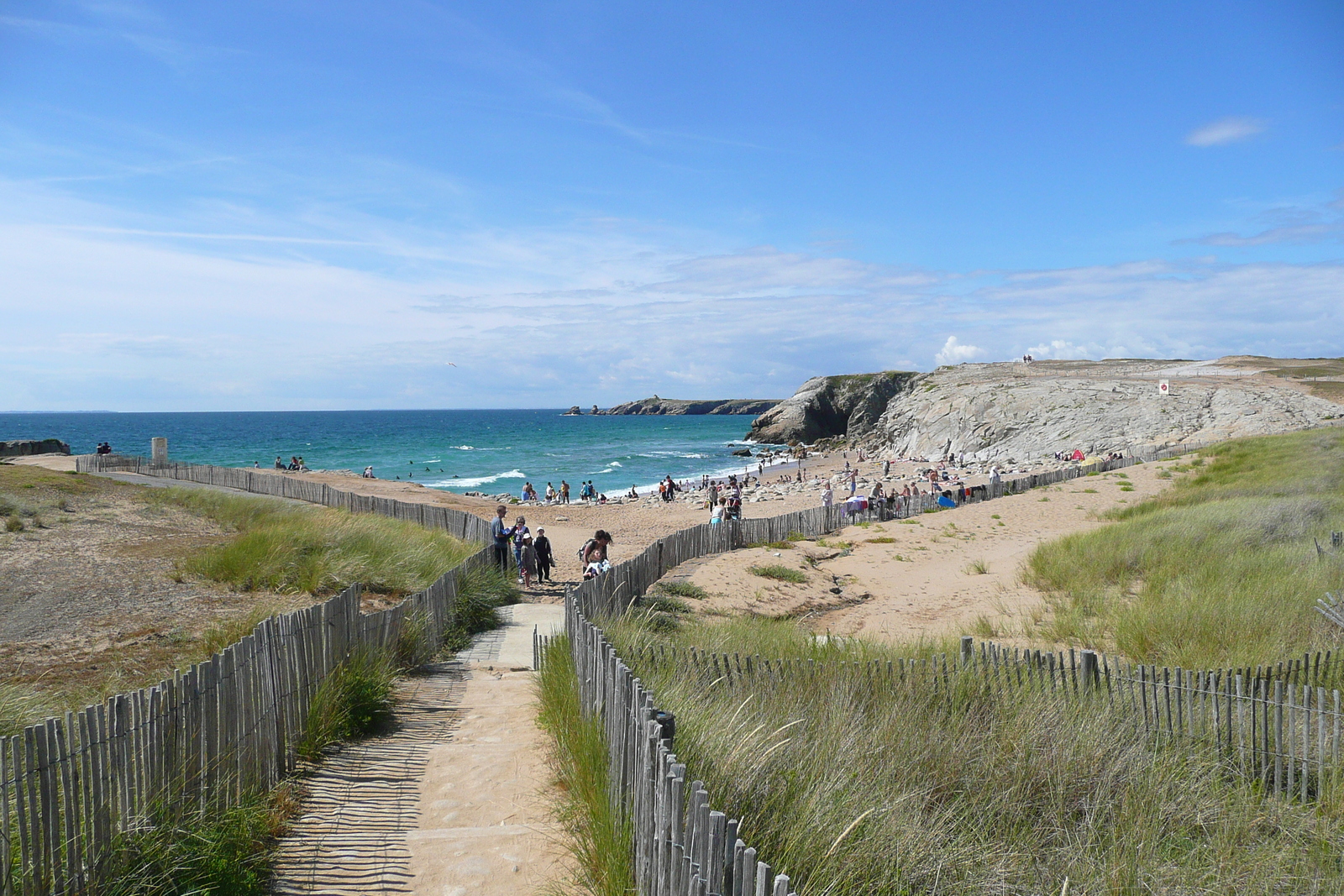 รูปถ่าย ฝรั่งเศส(France) คาบสมุทรกีเบอรง(Quiberon peninsula) 2008-07 111