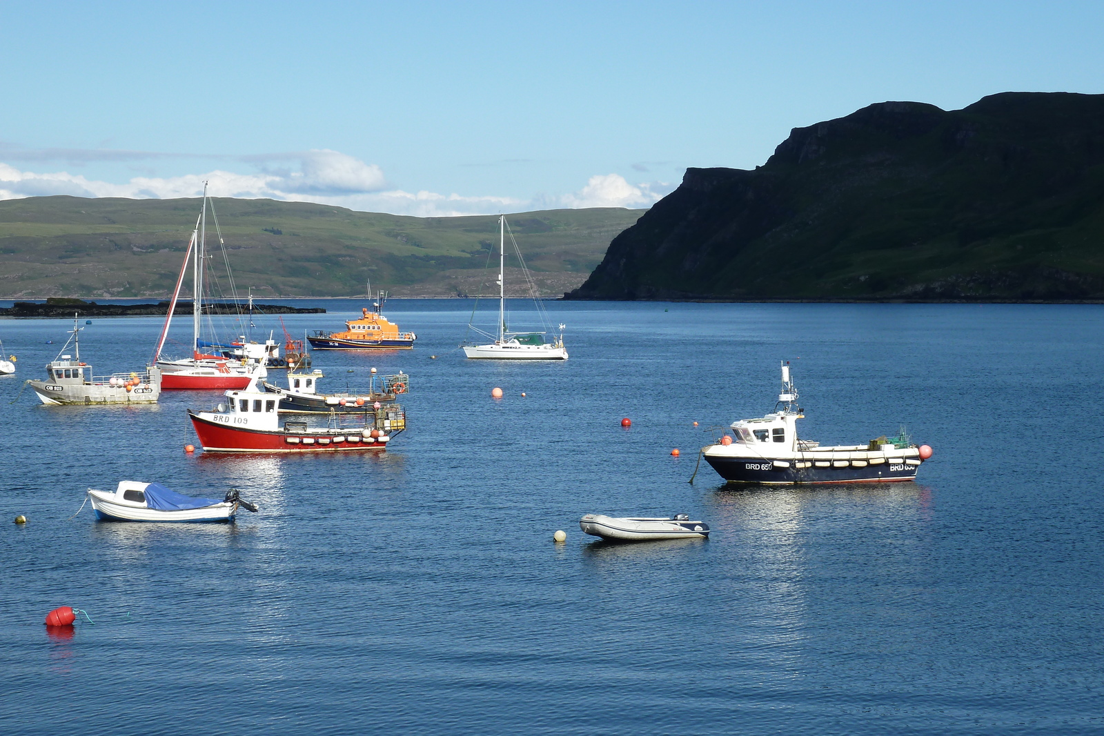 รูปถ่าย อังกฤษ(United Kingdom) เกาะสกาย(Skye) พอร์ทรี(Portree) 2011-07 12