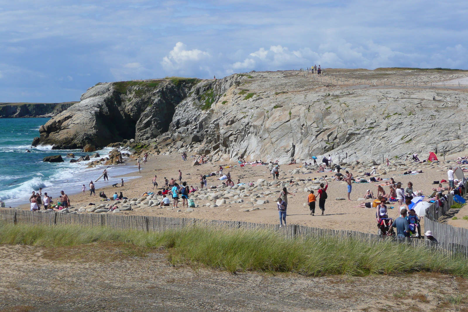 รูปถ่าย ฝรั่งเศส(France) คาบสมุทรกีเบอรง(Quiberon peninsula) 2008-07 92