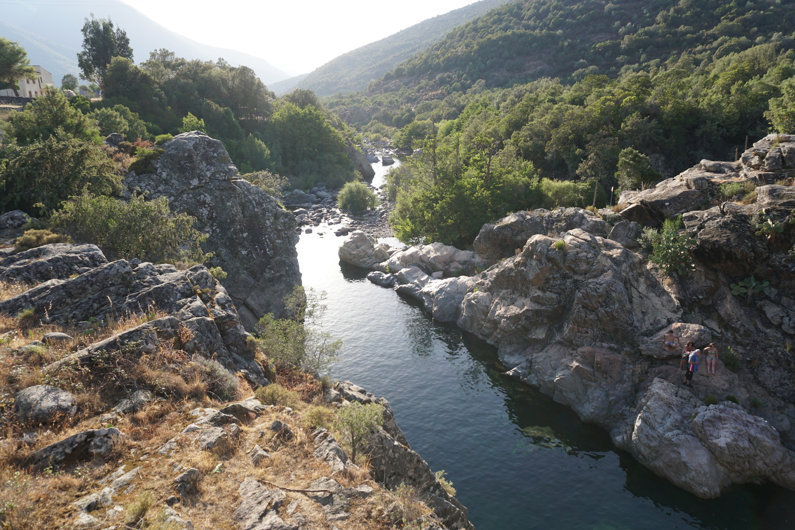 รูปถ่าย ฝรั่งเศส(France) คอร์สิคา(Corsica) แม่น้ำฟังโก(Fango river) 2017-07 22