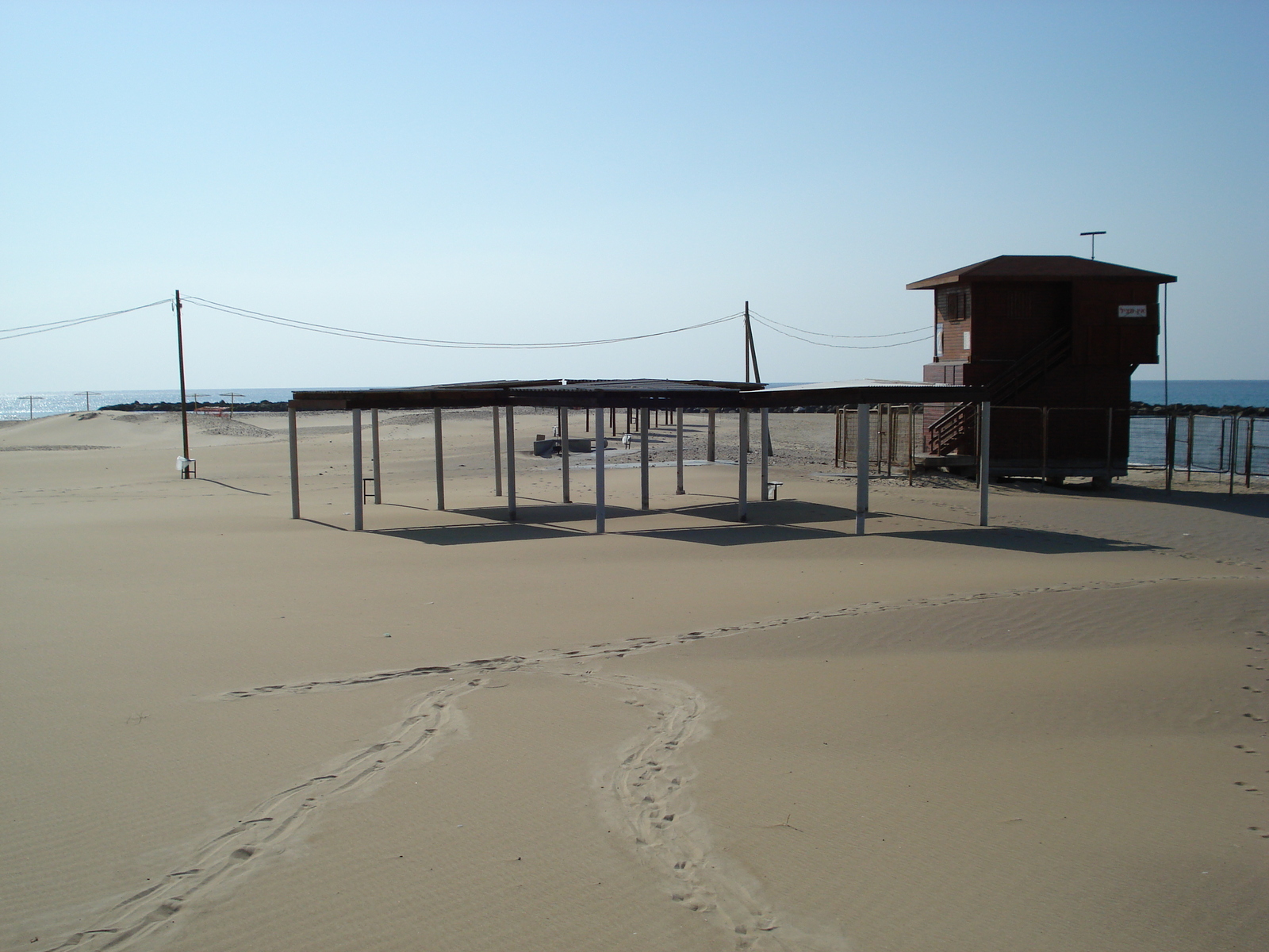 รูปถ่าย อิสราเอล(Israel) ไฮฟา(Haifa) หาดคาร์เมล(Carmel Beach) 2006-12 27