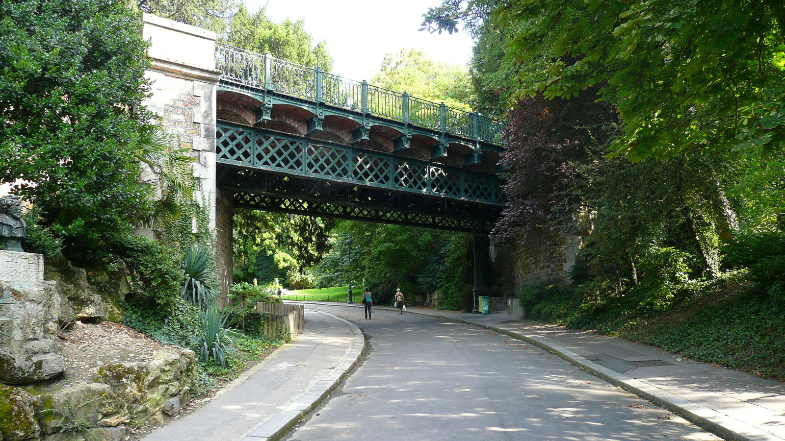 รูปถ่าย ฝรั่งเศส(France) ปารีส(Paris) สวนบุต-โชมง(Parc des Buttes Chaumont) 2007-08 81