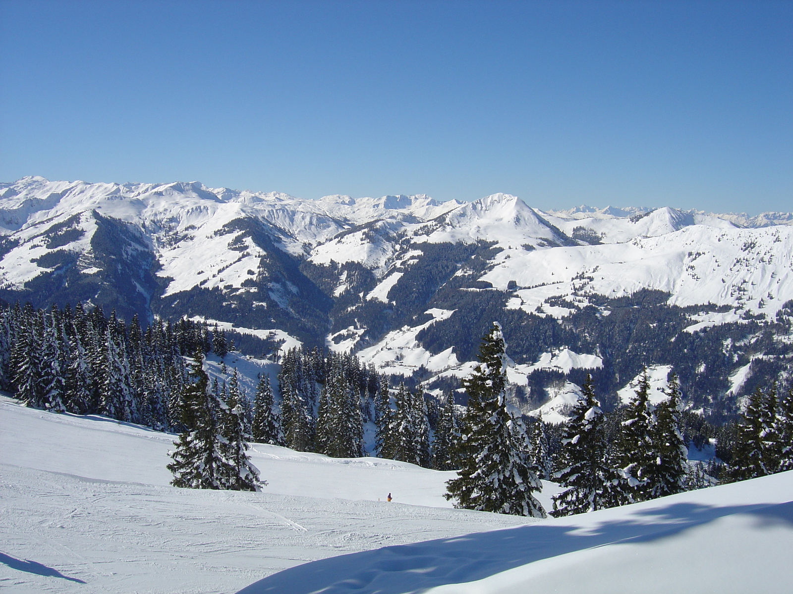 รูปถ่าย ออสเตรีย(Austria) คิทซ์บูเฮล(Kitzbuhel) สกี(Ski) 2005-03 56