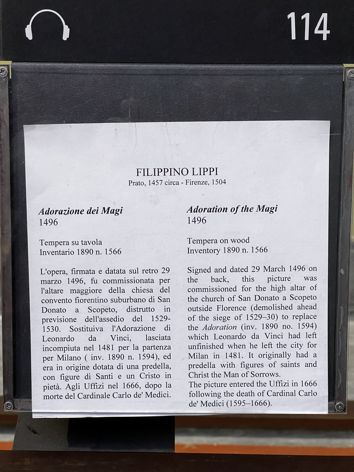 รูปถ่าย อิตาลี(Italy) ฟลอเรนซ์(Florence) พิพิธภัณฑ์อุฟฟีซี(Uffizi Museum) 2022-05 266