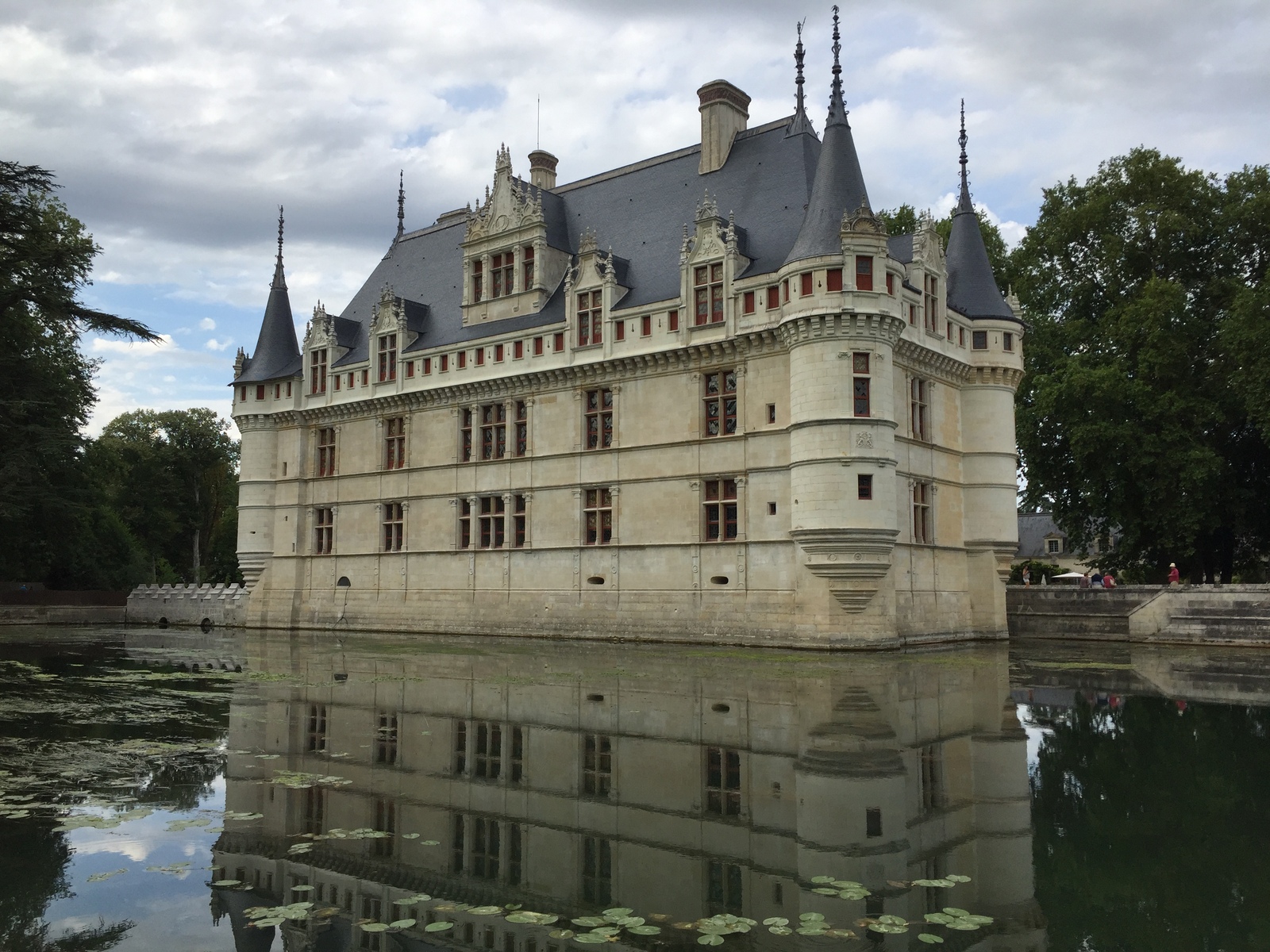 รูปถ่าย ฝรั่งเศส(France) ปราสาทอาแซ-เลอ-รีโด(Azay-le-Rideau Castle) 2017-08 22