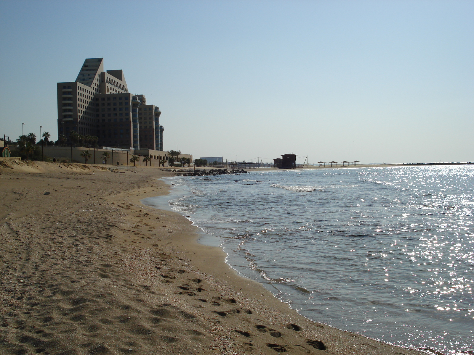 รูปถ่าย อิสราเอล(Israel) ไฮฟา(Haifa) หาดคาร์เมล(Carmel Beach) 2006-12 6