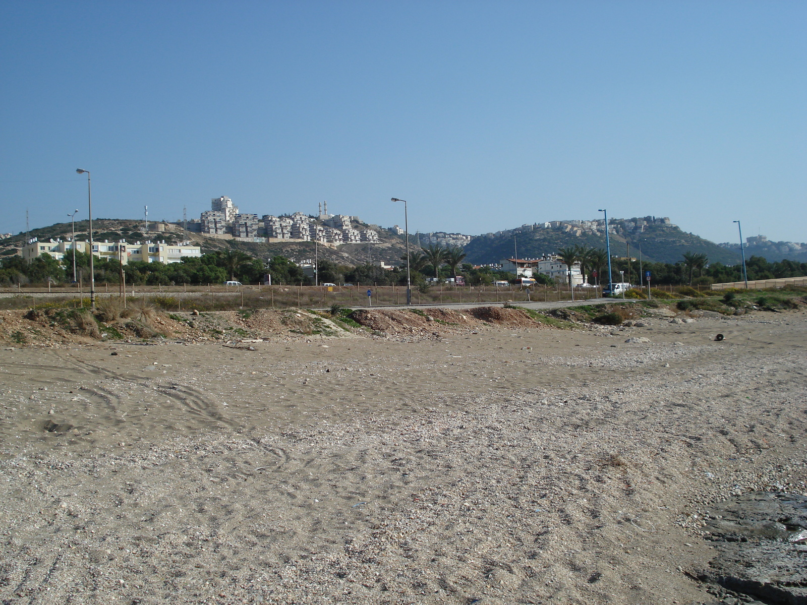 รูปถ่าย อิสราเอล(Israel) ไฮฟา(Haifa) หาดคาร์เมล(Carmel Beach) 2006-12 29