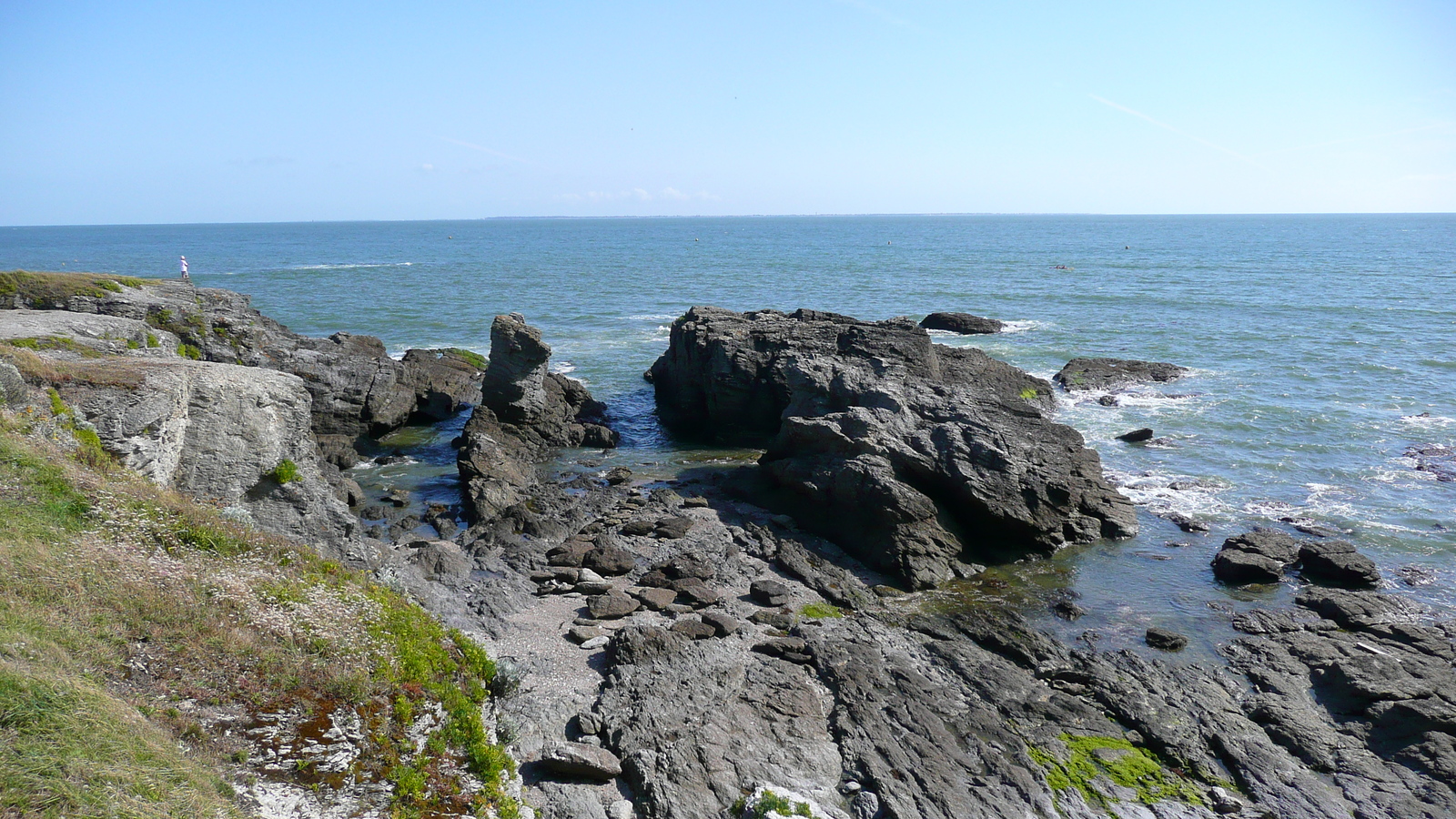 รูปถ่าย ฝรั่งเศส(France) เพรฟาย(Prefailles) จากแหลมแซ็ง-ฌีลดาไปเปรฟาย(Pointe St Gildas to Prefailles) 2007-07 64