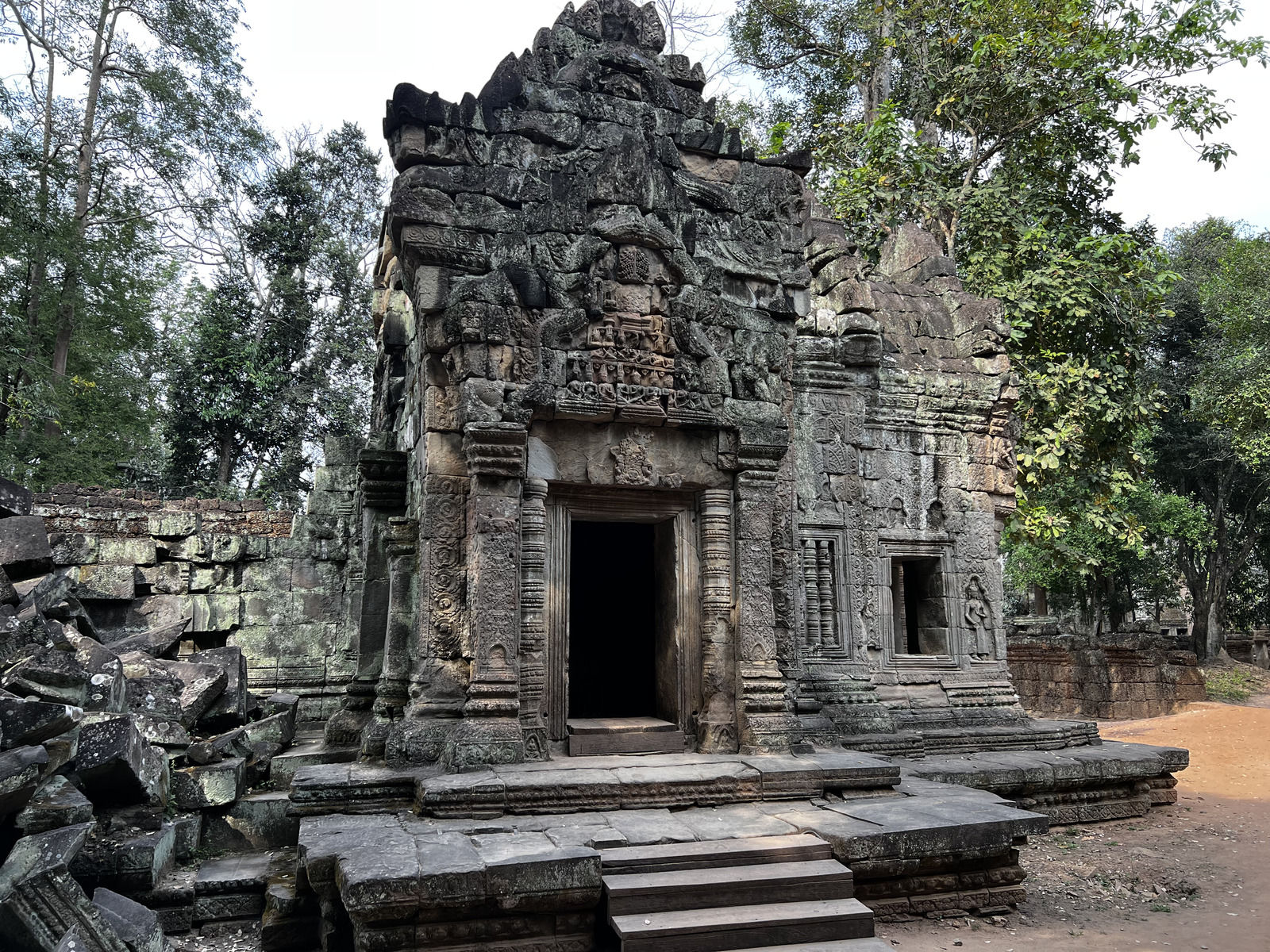 รูปถ่าย กัมพูชา(Cambodia) เสียมราฐ(Siem Reap) ปราสาทตาพรหม(Ta Prohm) 2023-01 8