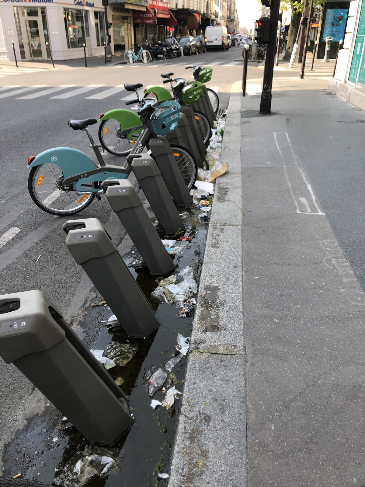 รูปถ่าย ฝรั่งเศส(France) ปารีสช่วงล็อกดาวน์(Paris lockdown) 2020-03 5