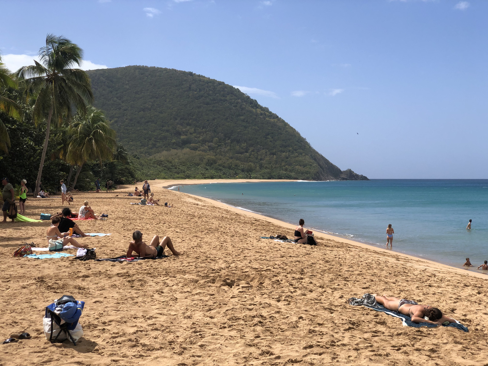 รูปถ่าย กวาเดอลูป(Guadeloupe) หาดกร็องด์อ็องส์(Grande Hanse Beach) 2021-02 19