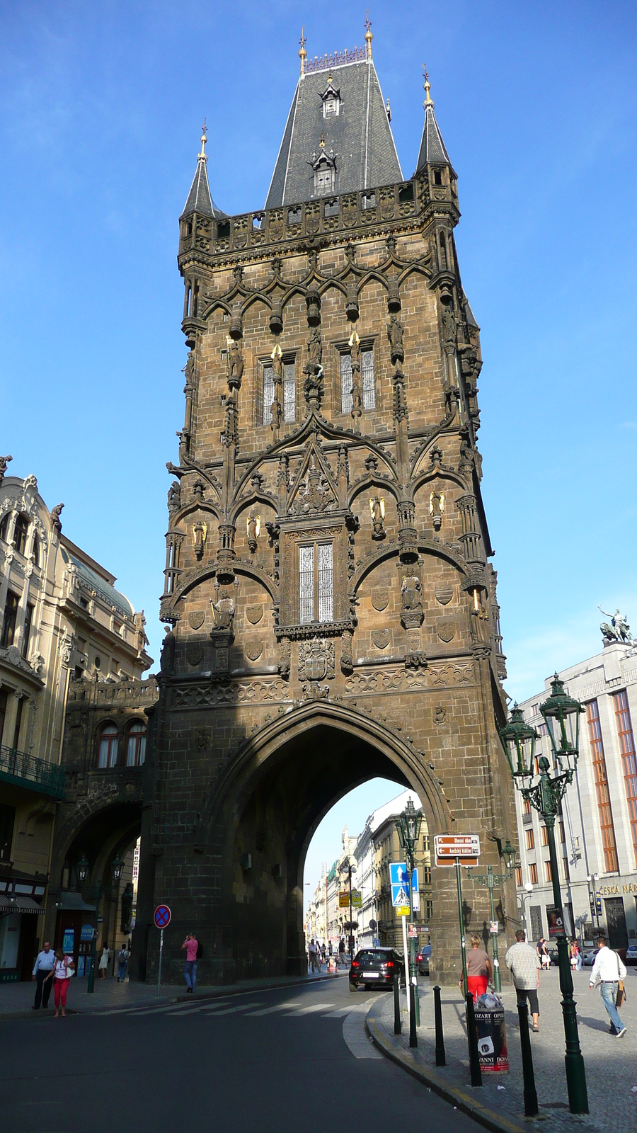 รูปถ่าย สาธารณรัฐเช็ก(Czech Republic) ปราก(Prague) เซเลทน่า(Celetna) 2007-07 7