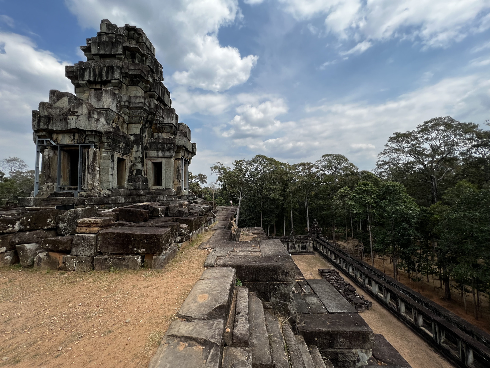 รูปถ่าย กัมพูชา(Cambodia) เสียมราฐ(Siem Reap) ปราสาทตาแก้ว(Ta Keo) 2023-01 27
