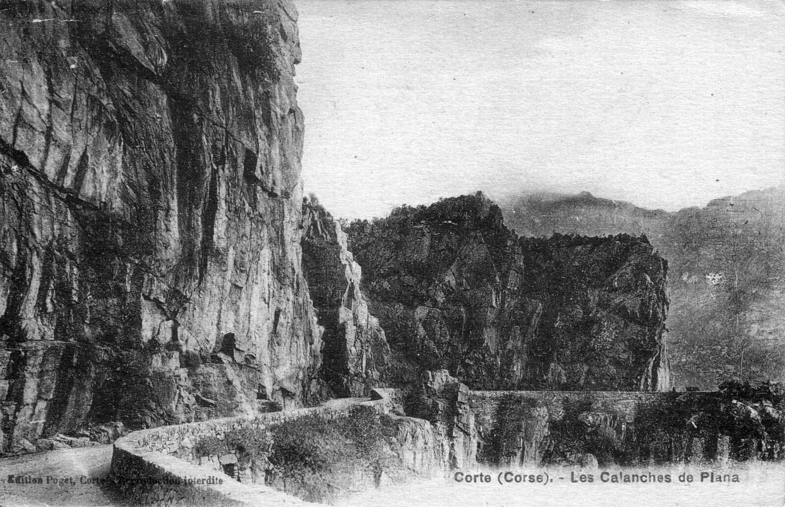 รูปถ่าย ฝรั่งเศส(France) คอร์สิคา(Corsica) โปสการ์ดเก่า(Old Postcards) 1900-01 148