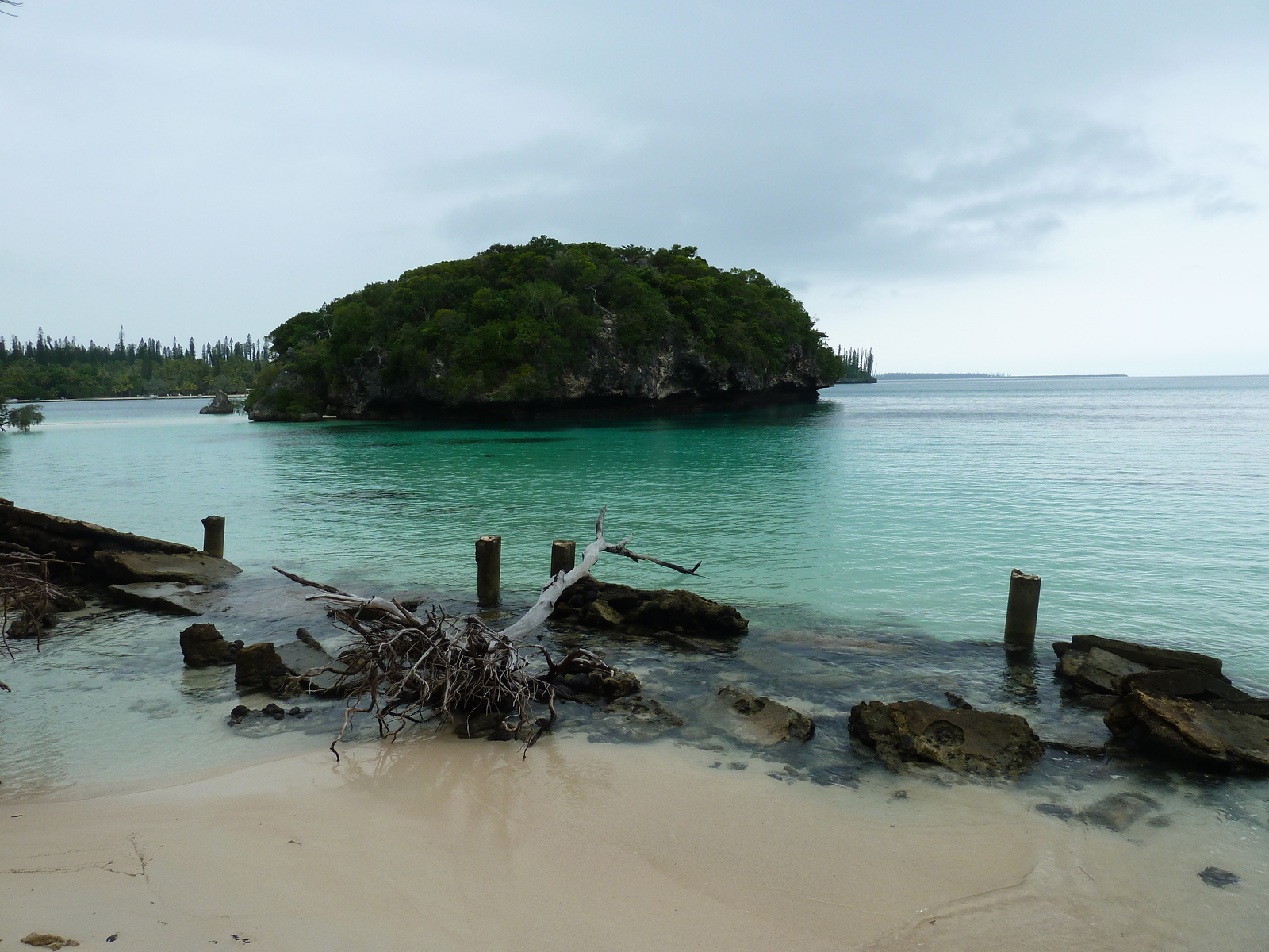 รูปถ่าย นิวแคลิโดเนีย(New Caledonia) เกาะต้นสน(Ile des pins) หาดคูโต(Kuto Beach) 2010-05 36