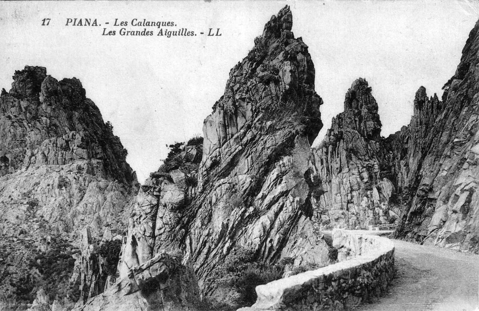 รูปถ่าย ฝรั่งเศส(France) คอร์สิคา(Corsica) โปสการ์ดเก่า(Old Postcards) 1900-01 179