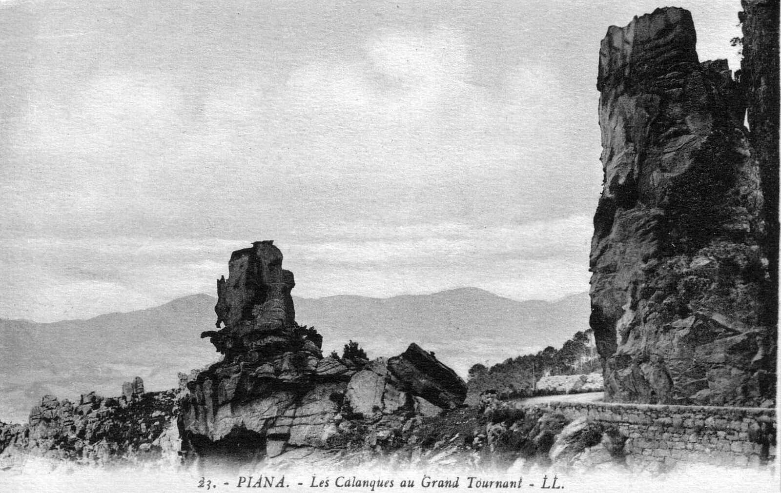 รูปถ่าย ฝรั่งเศส(France) คอร์สิคา(Corsica) โปสการ์ดเก่า(Old Postcards) 1900-01 262