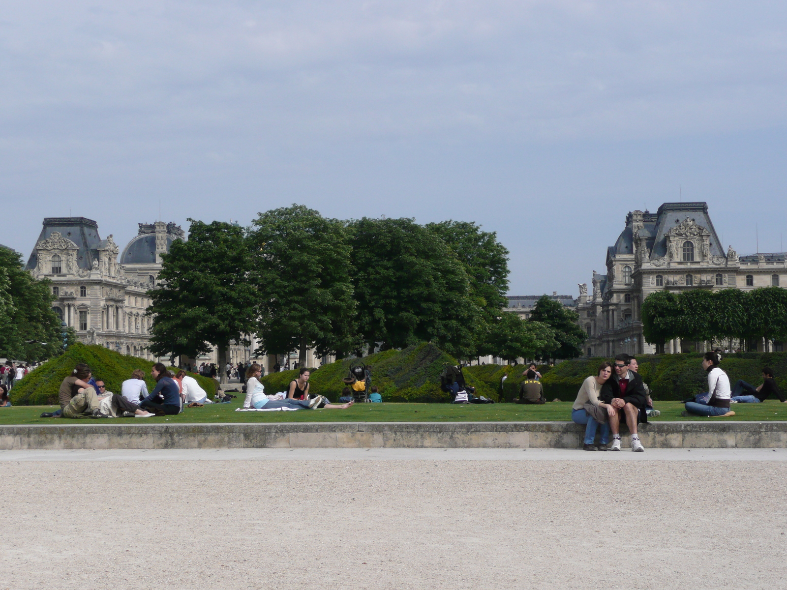 รูปถ่าย ฝรั่งเศส(France) ปารีส(Paris) สวนการูแซลแห่งลูฟวร์(Louvre Carrousel Garden) 2007-05 31