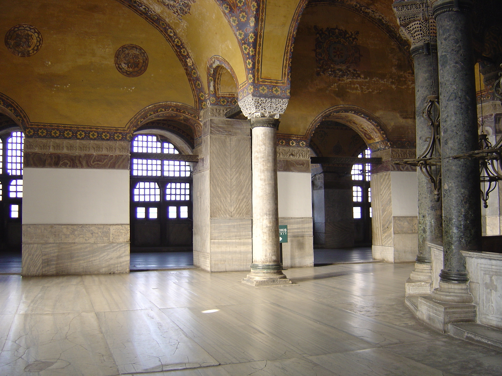 รูปถ่าย ตุรกี(Turkey) อิสตันบูล(Istanbul) อยาซอฟยา(Ayasofya) 2004-12 35