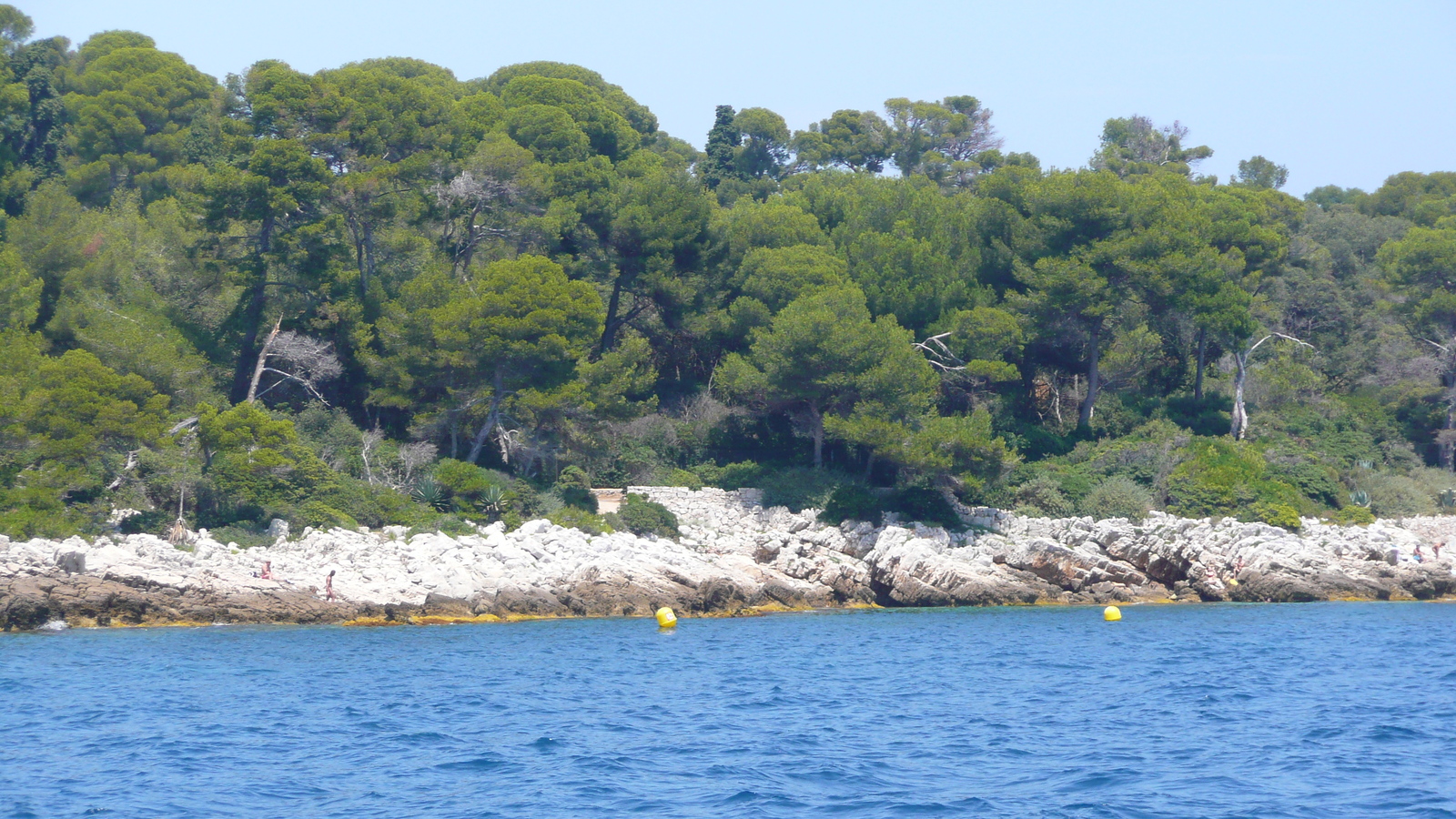 รูปถ่าย ฝรั่งเศส(France) แหลมอ็องตีบ(Cap d'Antibes) อ่าวลาการูป(Anse de la garoupe) 2007-07 25