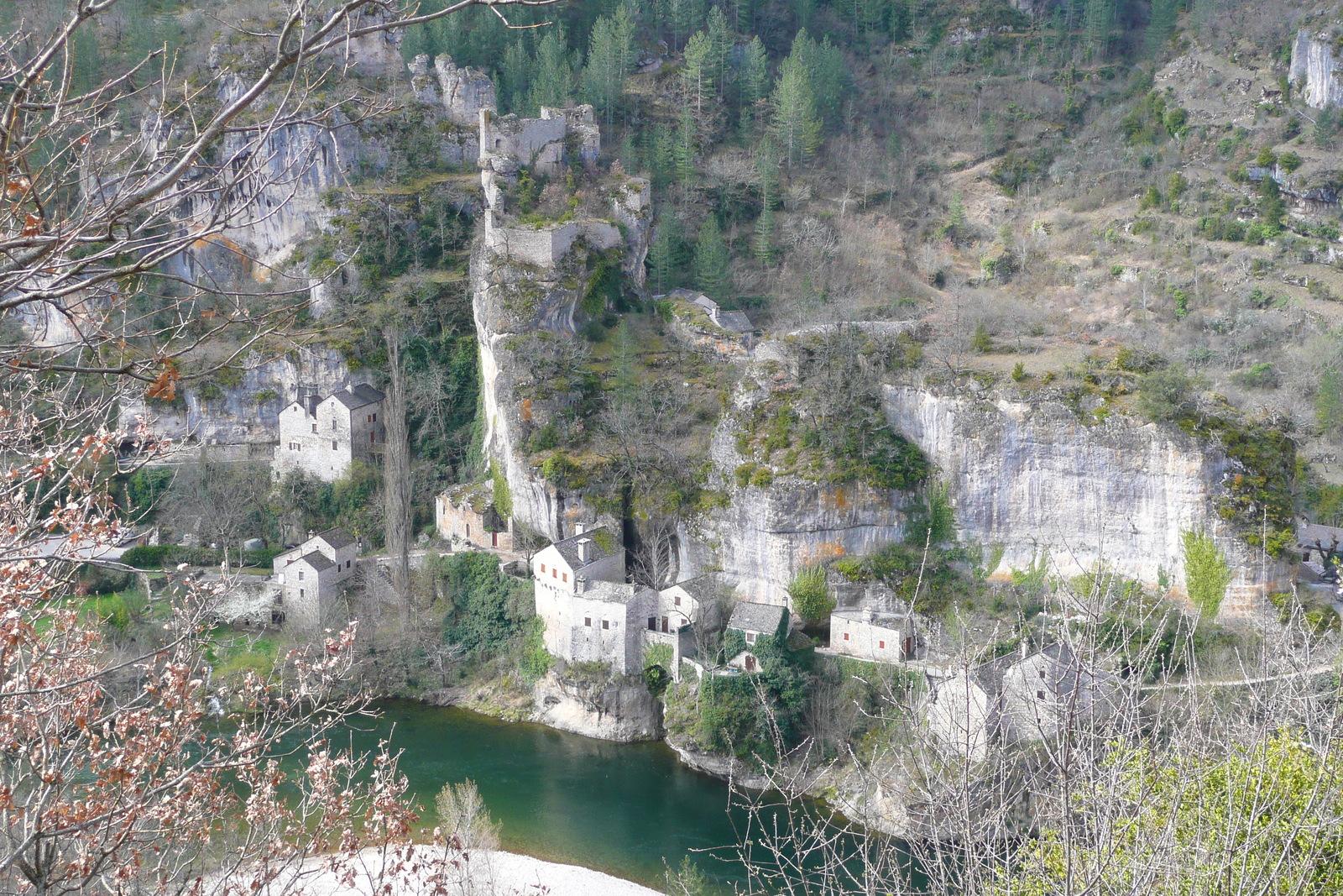 รูปถ่าย ฝรั่งเศส(France) แม่น้ำตาร์น(Tarn river) 2008-04 85