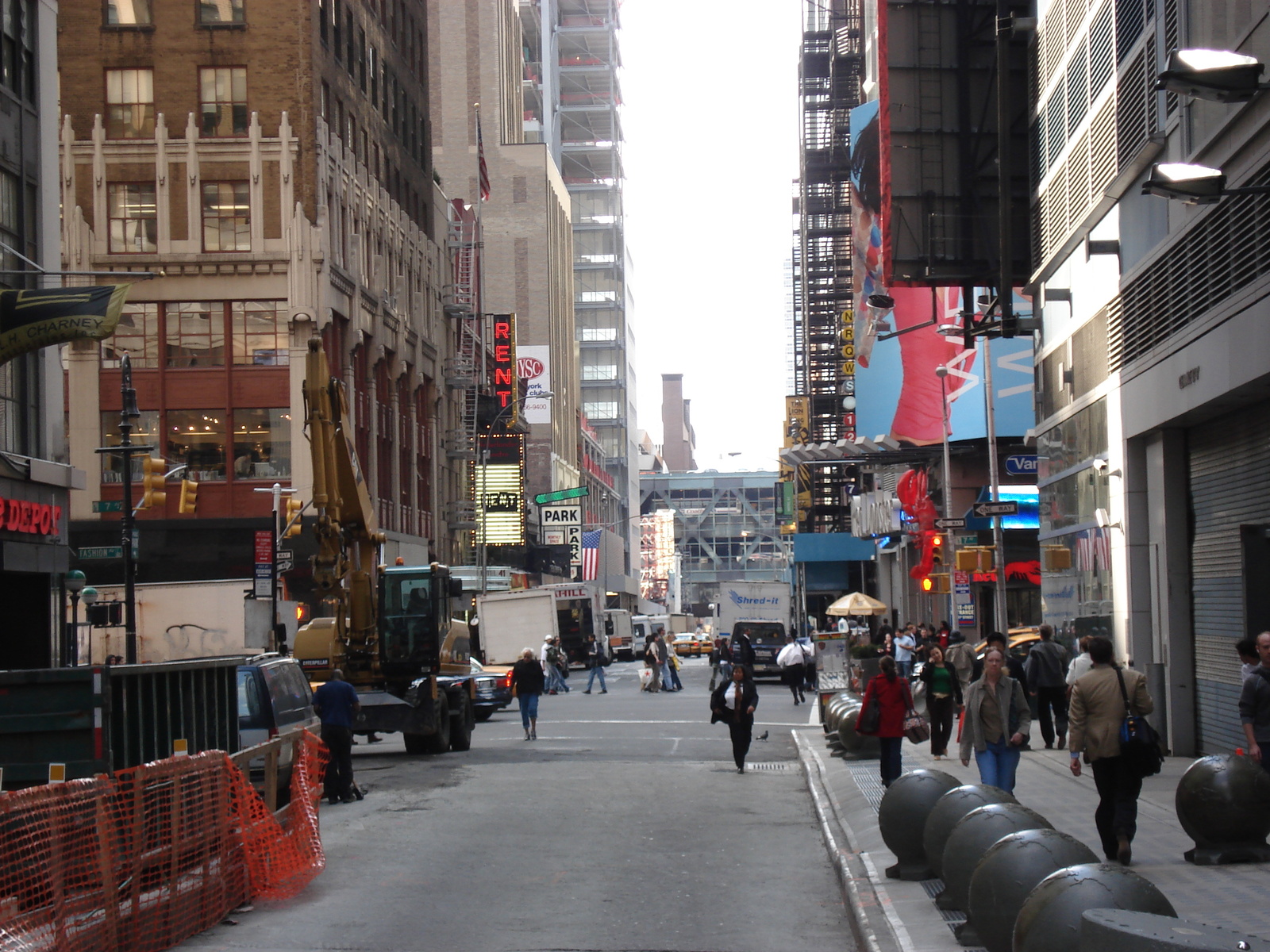 รูปถ่าย สหรัฐอเมริกา(United States) นิวยอร์ก(New York) บรอดเวย์(Up Broadway) 2006-03 29