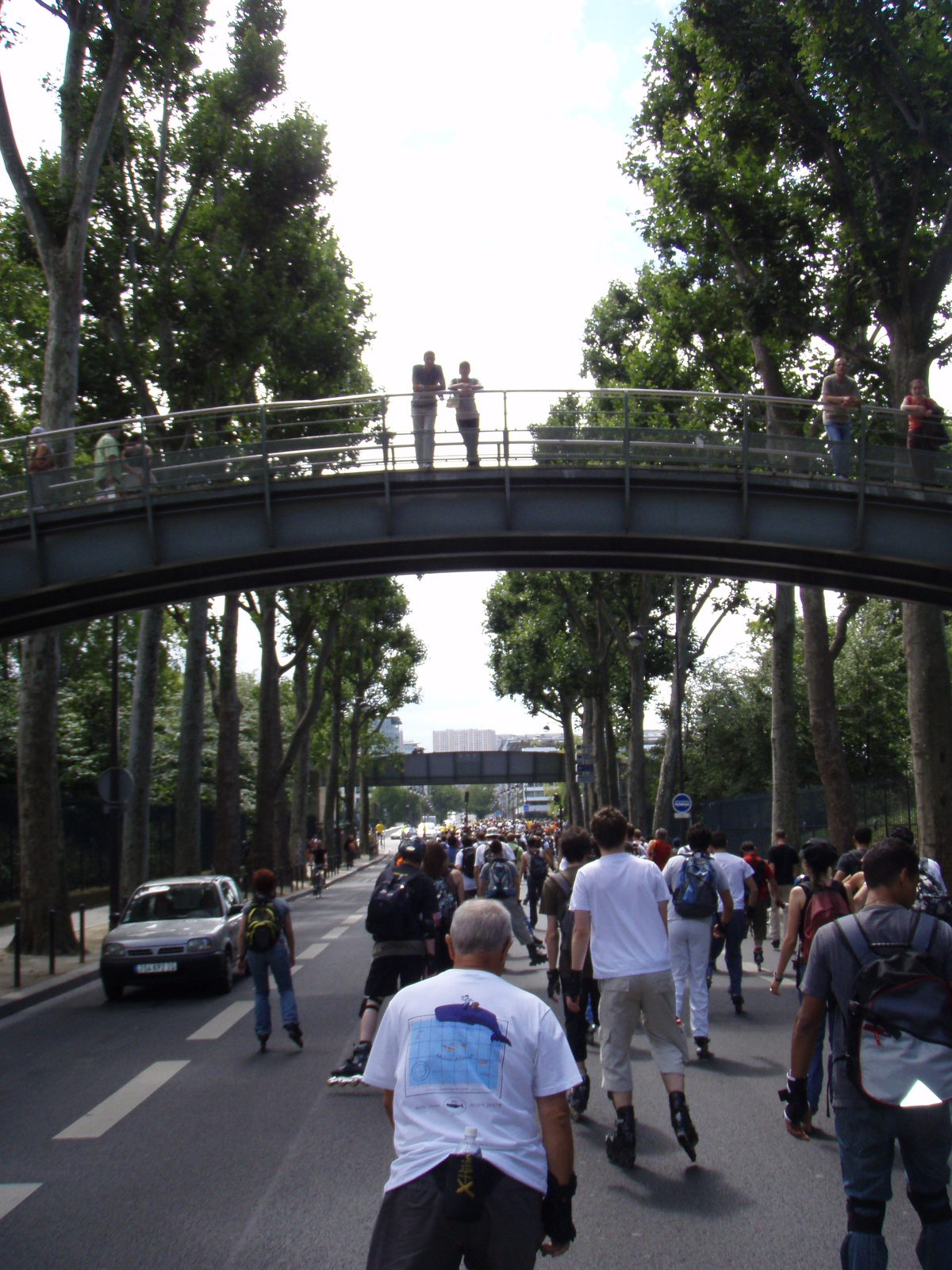 รูปถ่าย ฝรั่งเศส(France) ปารีส(Paris) เล่นสเก็ตในปารีส(Randonnee Roller et Coquillages) 2007-07 57