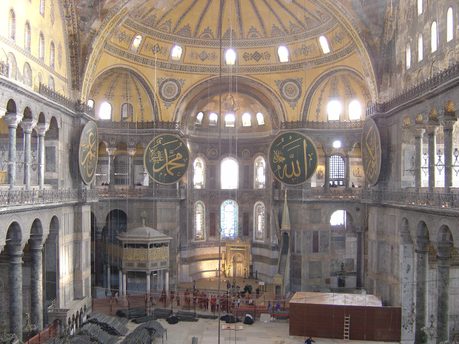 รูปถ่าย ตุรกี(Turkey) อิสตันบูล(Istanbul) อยาซอฟยา(Ayasofya) 2004-12 75