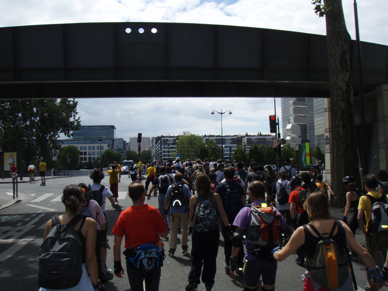 รูปถ่าย ฝรั่งเศส(France) ปารีส(Paris) เล่นสเก็ตในปารีส(Randonnee Roller et Coquillages) 2007-07 48