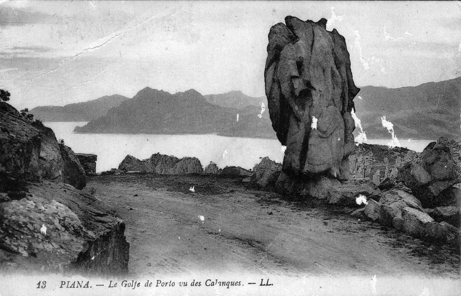 รูปถ่าย ฝรั่งเศส(France) คอร์สิคา(Corsica) โปสการ์ดเก่า(Old Postcards) 1900-01 105