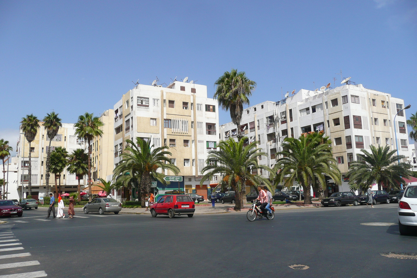 รูปถ่าย โมร็อกโก(Morocco) คาซาบลังกา(Casablanca) ใจกลางคาซาบลังกา(Casablanca Center) 2008-07 13