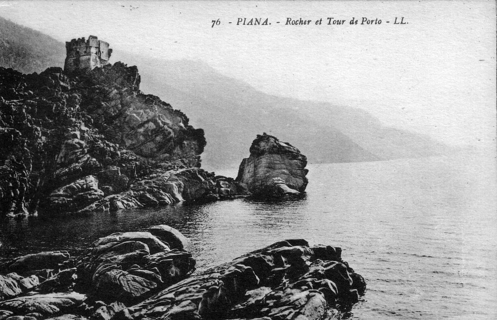 รูปถ่าย ฝรั่งเศส(France) คอร์สิคา(Corsica) โปสการ์ดเก่า(Old Postcards) 1900-01 244